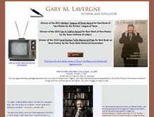Tablet Screenshot of garylavergne.com